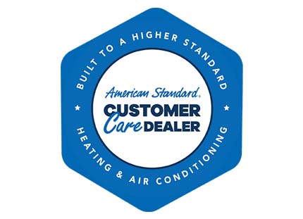 EJ's Heating & Air is a proud Customer Care Dealer for American Standard, offering the best HVAC installations in Oklahoma City.